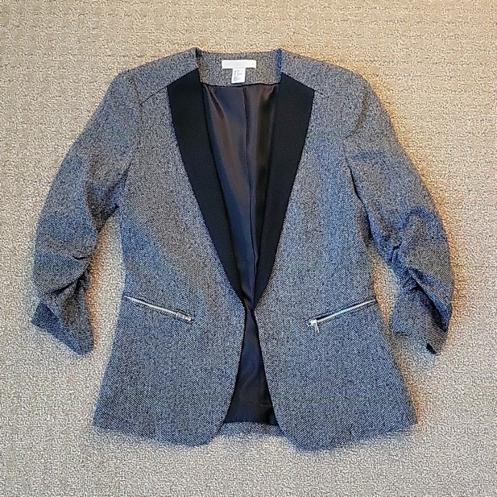 H&M Blazer EUC, Sz 8, Black